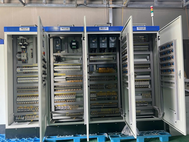 Cấu tạo của tủ xử lý nước thải KCN