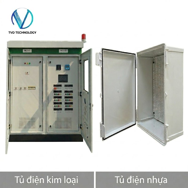 Nên lắp đặt tủ điện âm tường hay tủ điện nổi?