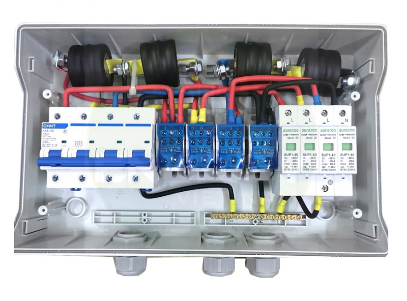 Cấu tạo cơ bản của tủ điện chống sét lan truyền