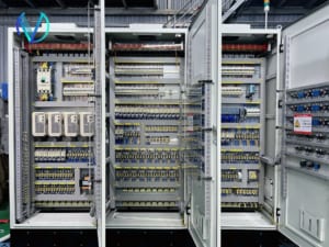 hình ảnh tủ xử lý nước thải tại xưởng TVD Technology